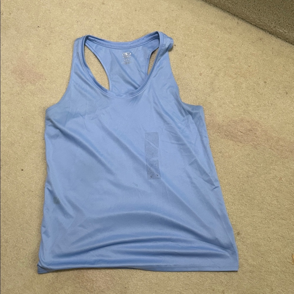 Athletic Works Sky Blue Racerback Tank